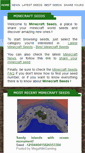 Mobile Screenshot of minecraft-seeds.com